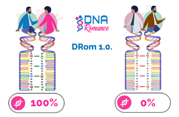 DNA Romance DRom1.0 Predicts Chemistry