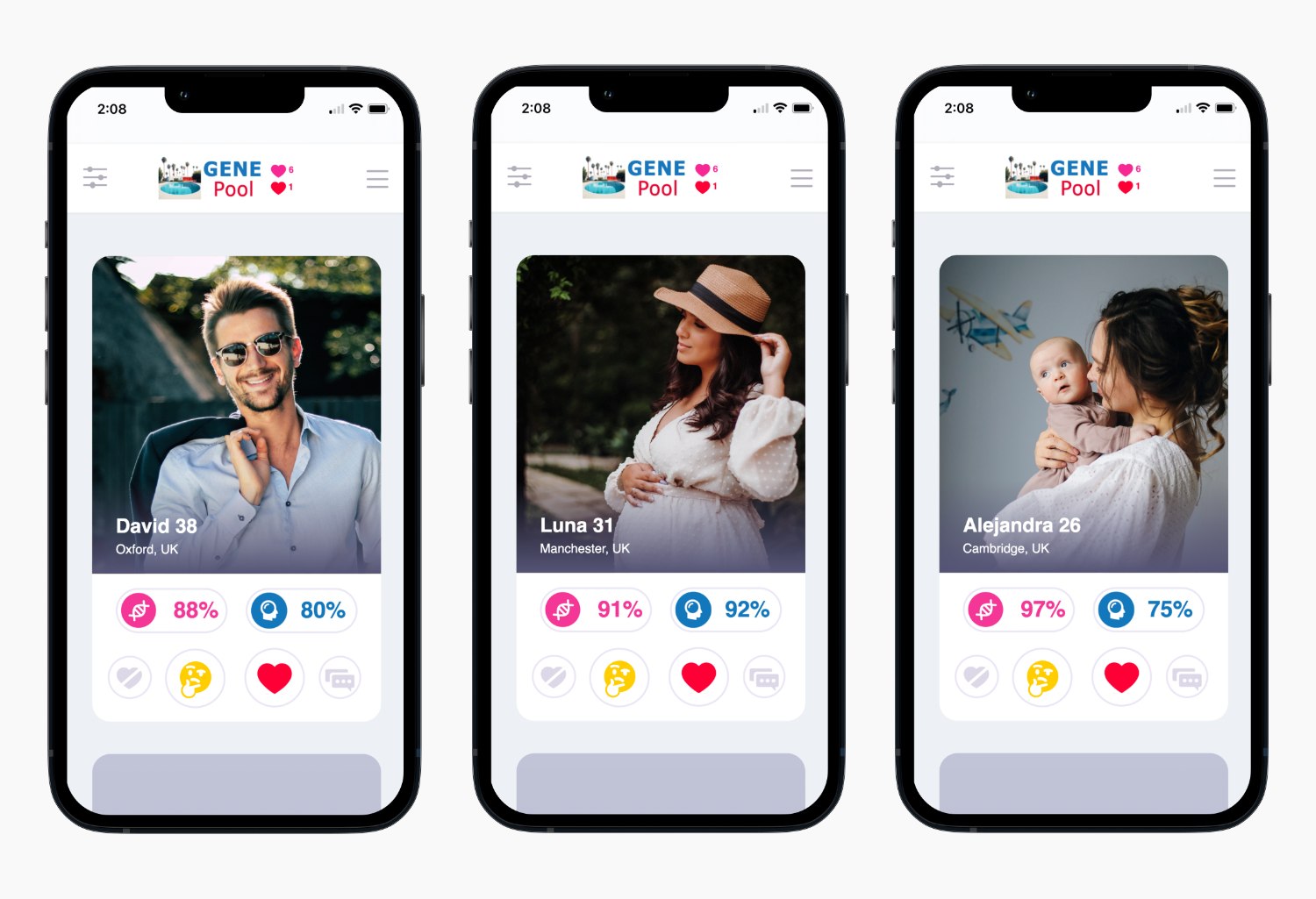 Gene Pool App Preview UK