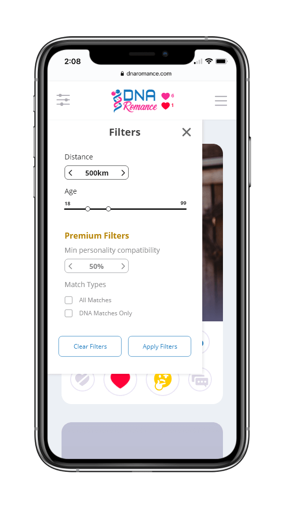 Gene Pool Common Interests Alignment filters preview